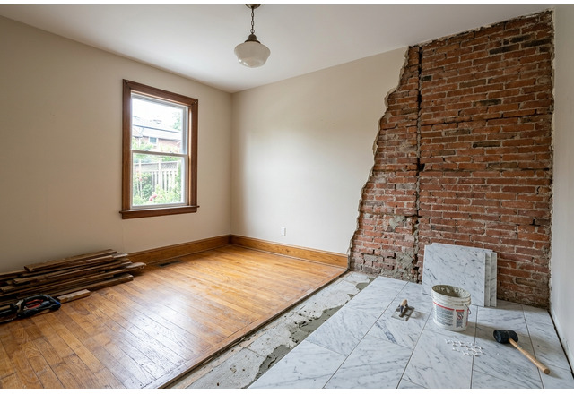 Bedroom visual prepared for material overlay workflow